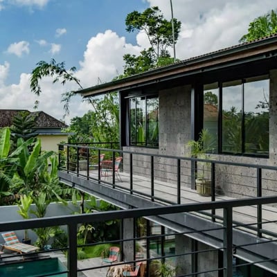 Premium villa for long-term rent with jungle view in Ubud, Indonesia