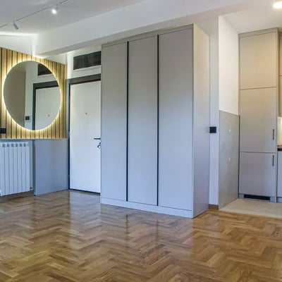 Langzeitmiete einer 2-Zimmer-Wohnung 40 m² in Belgrad, Serbien