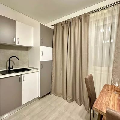 Long-term rental of a 1-room studio apartment in a new building, 2nd floor, Bucharest, Romania