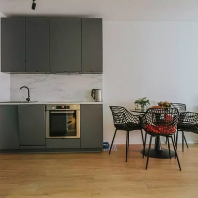 Location longue durée d’un appartement 2 pièces 44 m² dans le nouveau complexe Angel City, Wrocław, Pologne