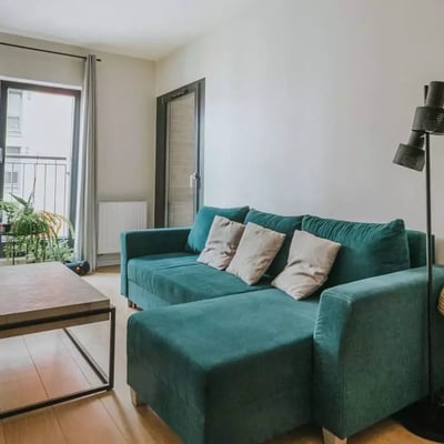 Location longue durée d’un appartement 2 pièces 44 m² dans le nouveau complexe Angel City, Wrocław, Pologne