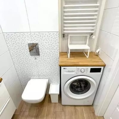 Location longue durée appartement moderne 2 pièces 44 m² à Mokotów, Varsovie, Pologne