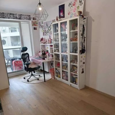 Long-term rent of a 4-room apartment 80m² with a large balcony in Jagodno, Wrocław, Poland