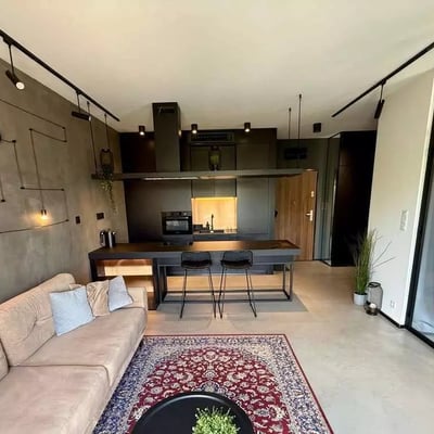 Long-term rent of a 2-room apartment 43m² in Kraków, Poland