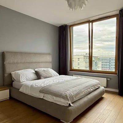 Langzeitmiete einer 3-Zimmer-Wohnung mit 59m² in Krakau, Polen