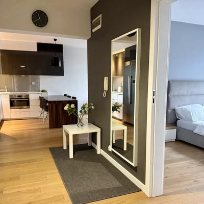 Long-term rent of a 3-room apartment 59m² in Kraków, Poland