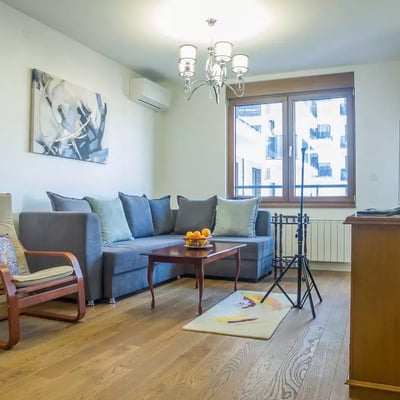 Langfristige Miete einer 2-Zimmer-Wohnung 48 m², Belgrad, Serbien