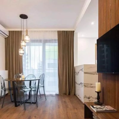 Langfristige Vermietung einer 2-Zimmer-Wohnung mit 52m² im Stadtteil Mokotów, Warschau, Polen