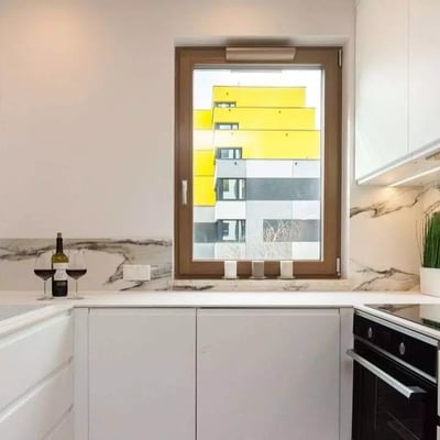 Langfristige Vermietung einer 2-Zimmer-Wohnung mit 52m² im Stadtteil Mokotów, Warschau, Polen