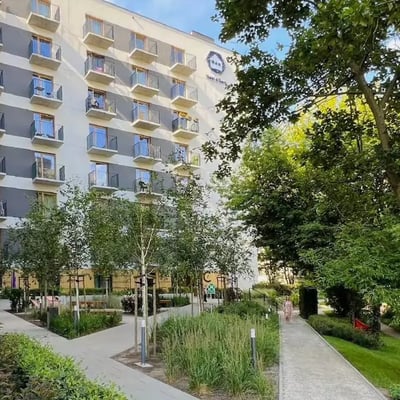 Long-term rental of a 2-room apartment 38m² in Mokotów district, Warsaw, Poland