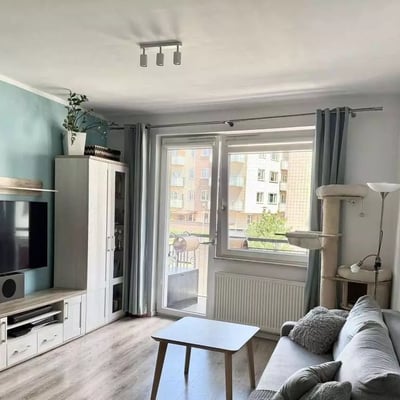 Long-term rental of a 2-room apartment 43 m² in Klecina district, Wrocław, Poland