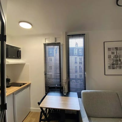 Long-term rental of 12 m² studio, 15th arrondissement, Paris, France