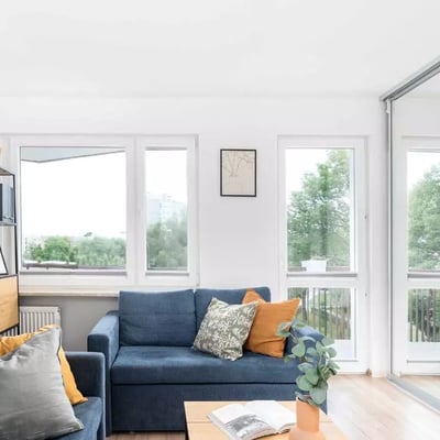 Long-term rent: 1-room apartment 33 m² in Prądnik Czerwony, Krakow, Poland