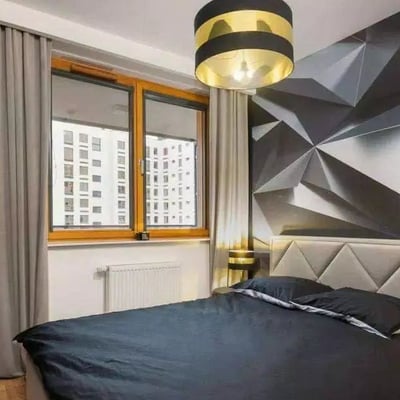 Location longue durée d’un appartement 2 pièces de 49 m², quartier Wola, Varsovie, Pologne