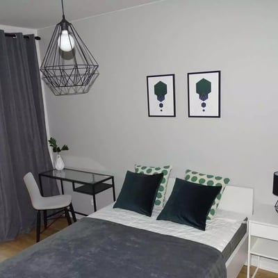 Long-term rental 2-room apartment 42 m², Wrocław, Poland
