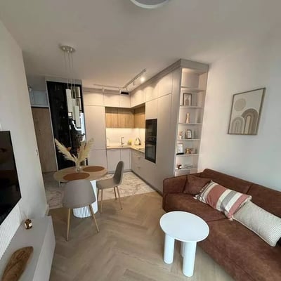 Long-term rental 2-room apartment, 32 m², Wrocław, Poland