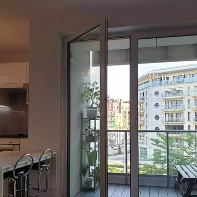 Long-term rental 3-room apartment 58 m² with balcony, Wrocław, Poland