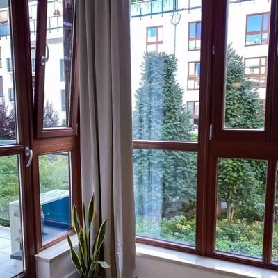 Long-term rental 2-room apartment 53 m² with balcony, Wilanów, Warsaw, Poland