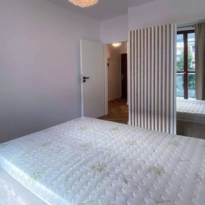 Long-term rental 2-room apartment 53 m² with balcony, Wilanów, Warsaw, Poland