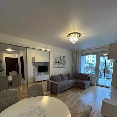 Long-term rental 2-room apartment 46 m², Olimpia Port, Wrocław, Poland