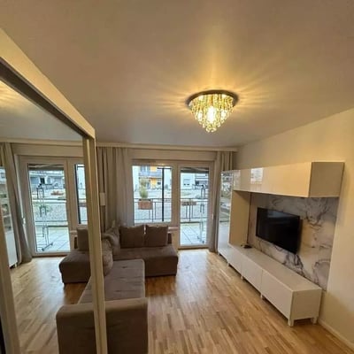 Long-term rental 2-room apartment 46 m², Olimpia Port, Wrocław, Poland