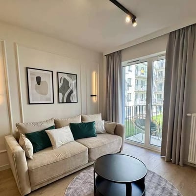 Long-term rental 2-room apartment 41 m², Borek/Gaj, Wrocław, Poland