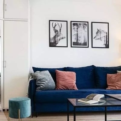 Long-term rental 1-room apartment 28.3 m², Wrocław, Poland