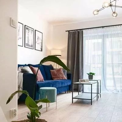 Long-term rental 1-room apartment 28.3 m², Wrocław, Poland