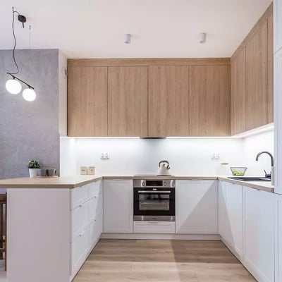 Langzeitmiete 2-Zimmer-Wohnung 30 m² im Stadtteil Stare Podgórze, Krakau, Polen