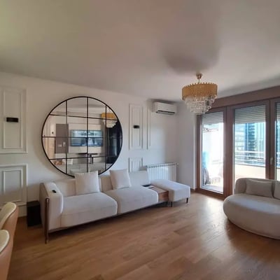 Location longue durée appartement 4 pièces 105 m² dans le quartier de Novi Belgrade, Belgrade, Serbie