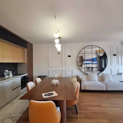 Location longue durée appartement 4 pièces 105 m² dans le quartier de Novi Belgrade, Belgrade, Serbie