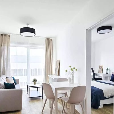 Langzeitmiete einer 2-Zimmer-Wohnung 36 m² in Krakau, Polen