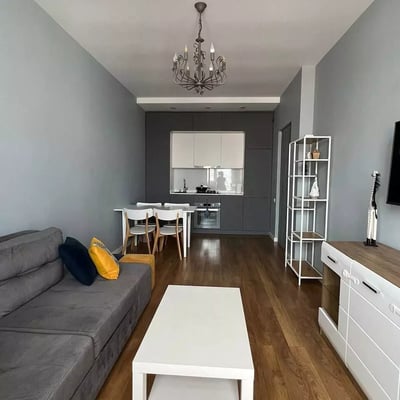 Long-term rental of 1+1 apartment 45 m² in Batumi, Georgia