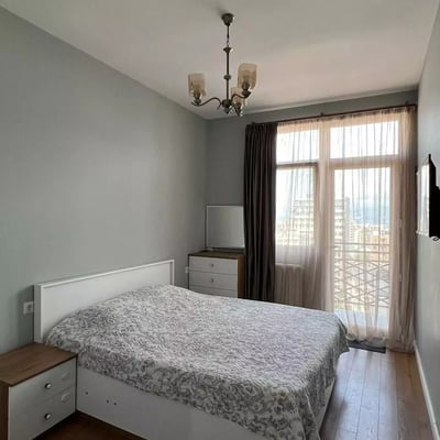 Long-term rental of 1+1 apartment 45 m² in Batumi, Georgia