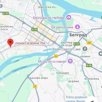 Langzeitmiete einer 3-Zimmer-Wohnung mit 65 m² in Neu-Belgrad, Serbien