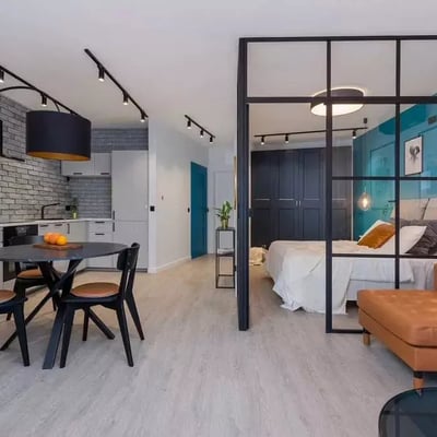 Langzeitmiete einer 2-Zimmer-Wohnung mit 48 m² in Dębniki, Krakau, Polen