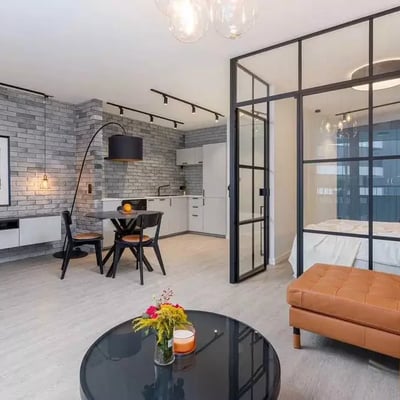 Langzeitmiete einer 2-Zimmer-Wohnung mit 48 m² in Dębniki, Krakau, Polen