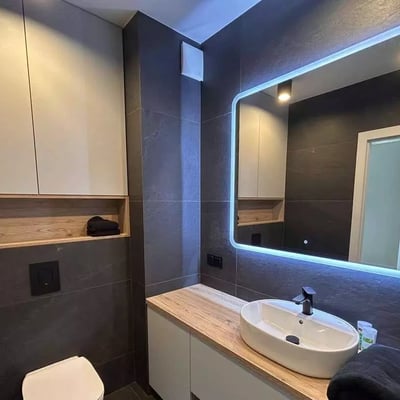 Langzeitmiete einer 2-Zimmer-Wohnung mit 46 m² in Krakau, Polen