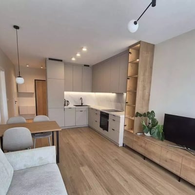 Langzeitmiete einer 2-Zimmer-Wohnung mit 46 m² in Krakau, Polen