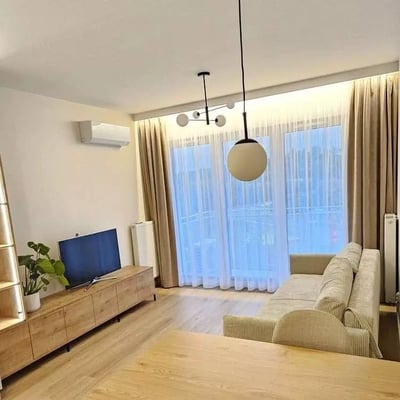 Langzeitmiete einer 2-Zimmer-Wohnung mit 46 m² in Krakau, Polen