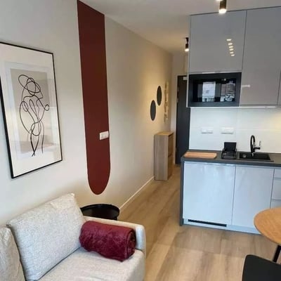 Long-term rental of 1-room apartment 19 m² in Psie Pole, Wrocław, Poland