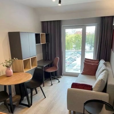 Long-term rental of 1-room apartment 19 m² in Psie Pole, Wrocław, Poland