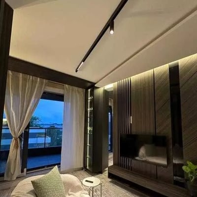 Langzeitmiete einer Designerwohnung mit 30 m² in Krakau, Polen