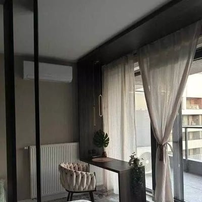 Langzeitmiete einer Designerwohnung mit 30 m² in Krakau, Polen