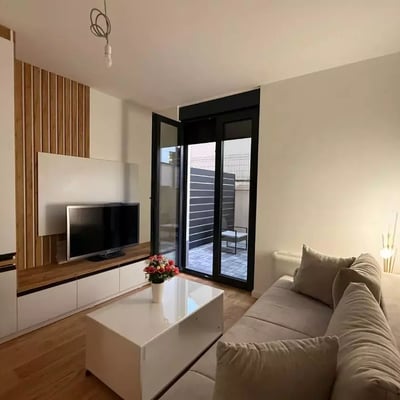 Location longue durée d’un studio de 36 m², Belgrade, Serbie