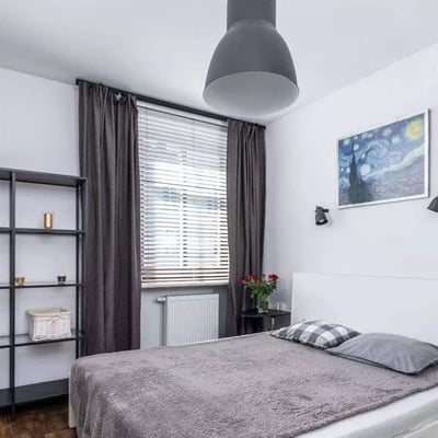 Langfristige Miete einer 3-Zimmer-Wohnung mit 54 m² in Krakau, Polen