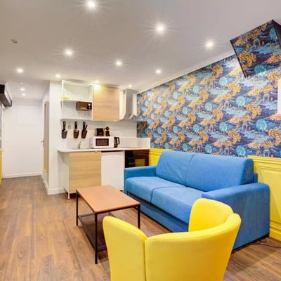 Long-term rental of 30 m² studio in Paris 11th district, France