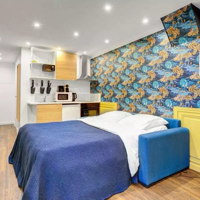 Location longue durée d’un studio de 30 m² dans le 11ᵉ arrondissement de Paris, France