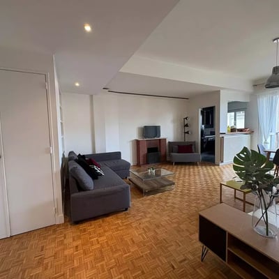 Long-term rental of 72 m² 3-room apartment in Paris 16th district, France