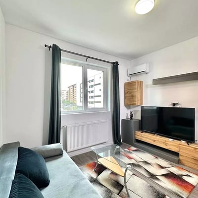 Long-term rental of 1-room apartment in Militari Residence, Bucharest, Romania